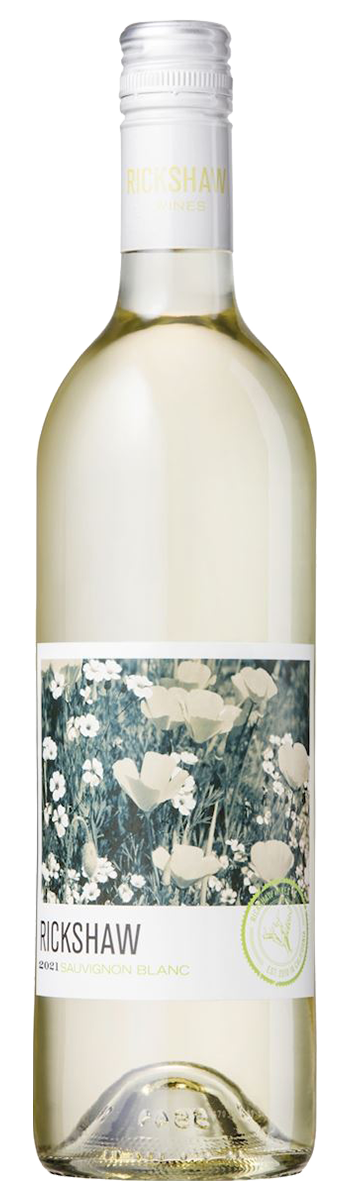 Rickshaw Sauvignon Blanc 2021 Bottle Shot