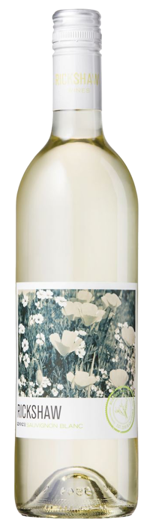 Rickshaw Sauvignon Blanc 2021 Bottle Shot