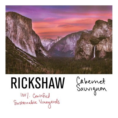 RICKSHAW Cabernet Sauvignon Front Label