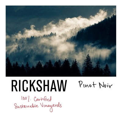 RICKSHAW Pinot Noir Front Label
