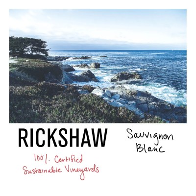 RICKSHAW Sauvignon Blanc Front Label